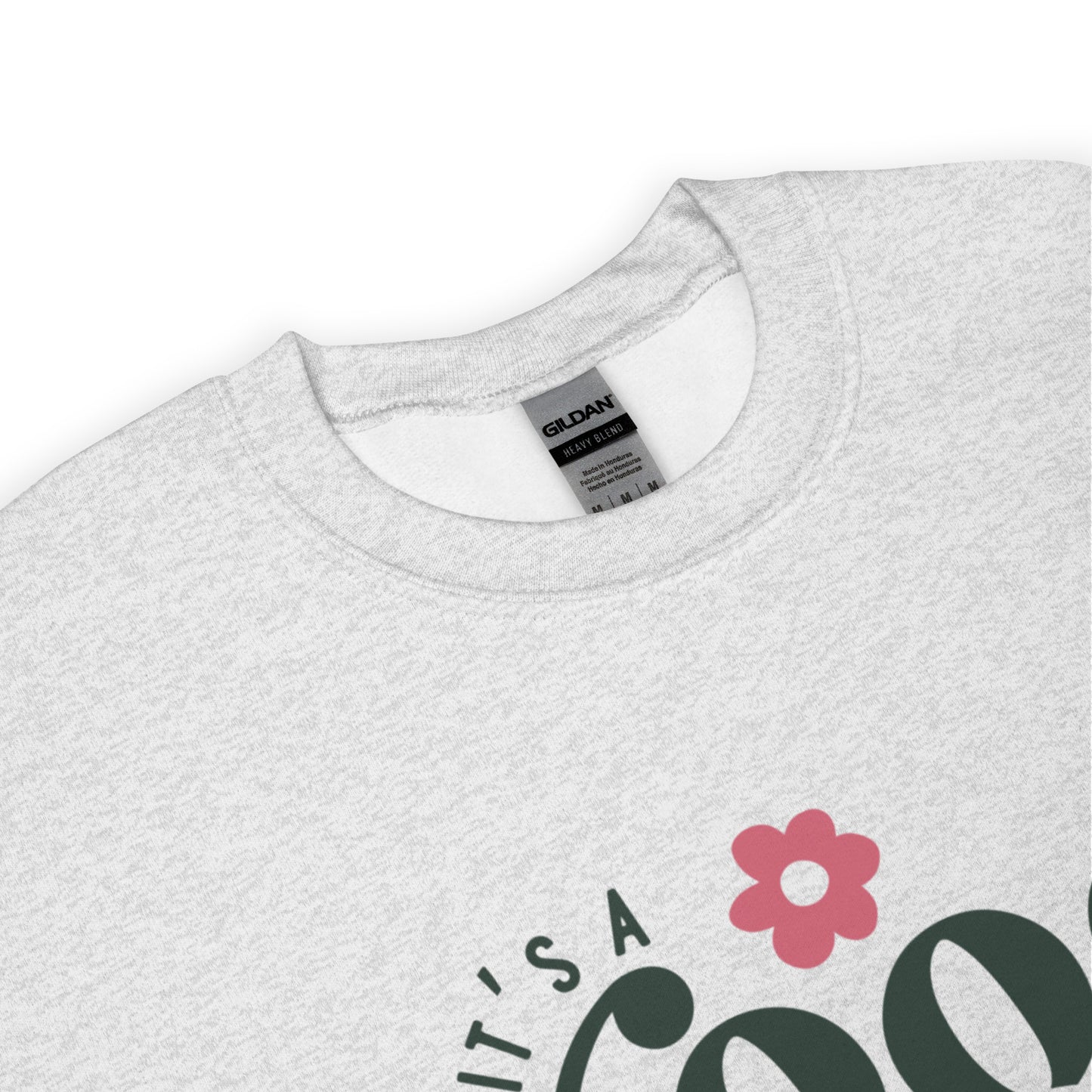 Good Day to Read Crewneck | Ash