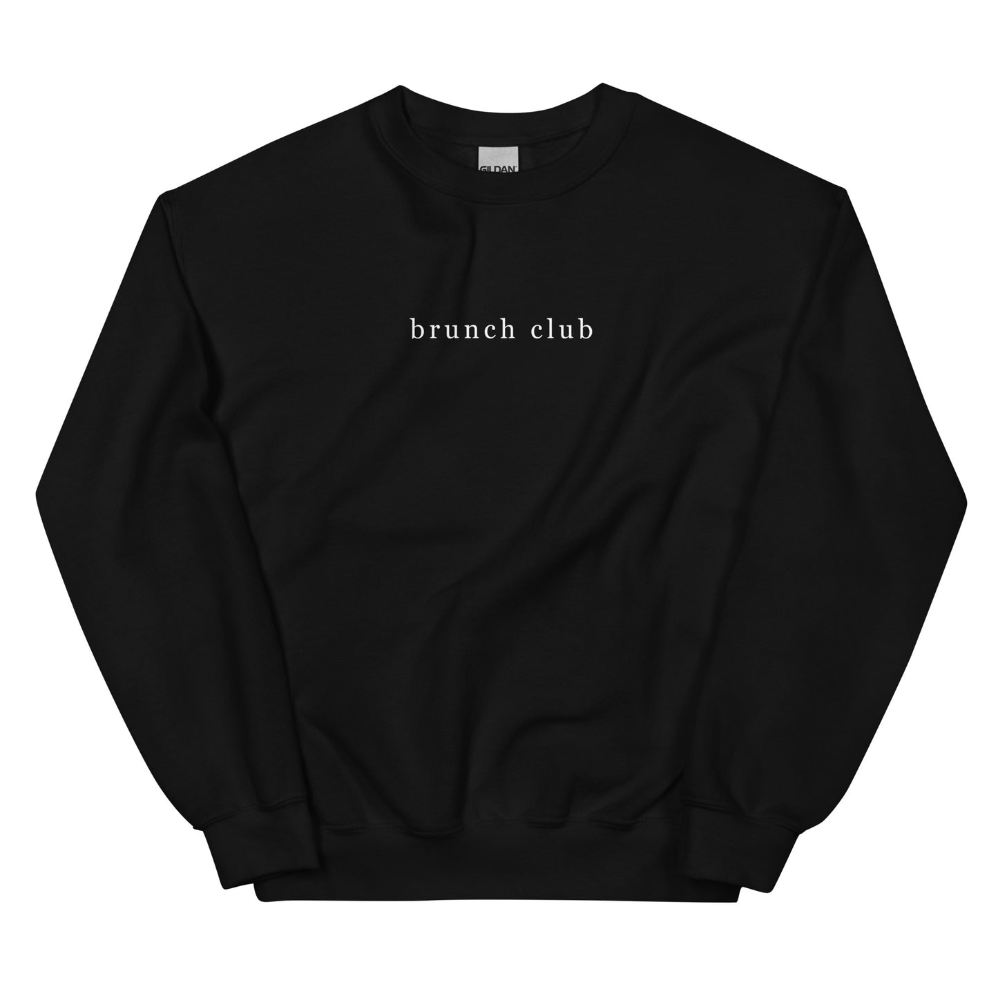 Brunch Club Crewneck | Black