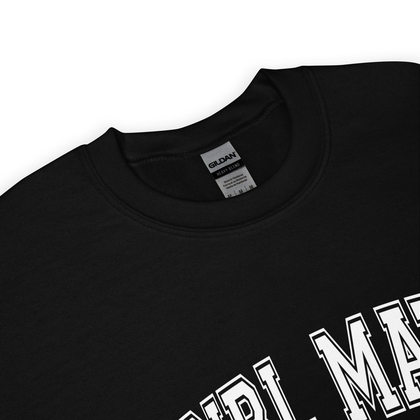 Girl Math Crewneck | Black