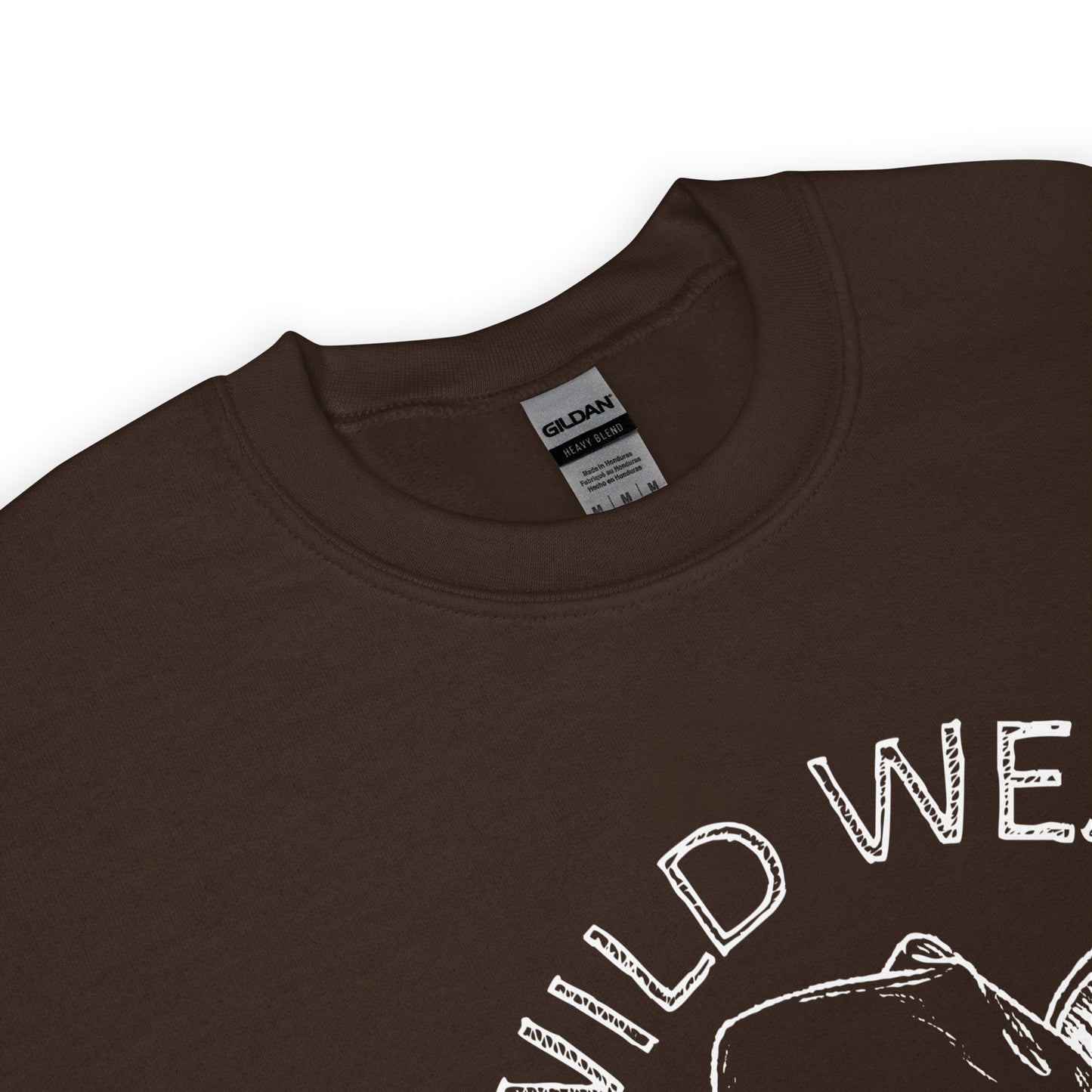 Wild West Babes Club Crewneck | Dark Chocolate