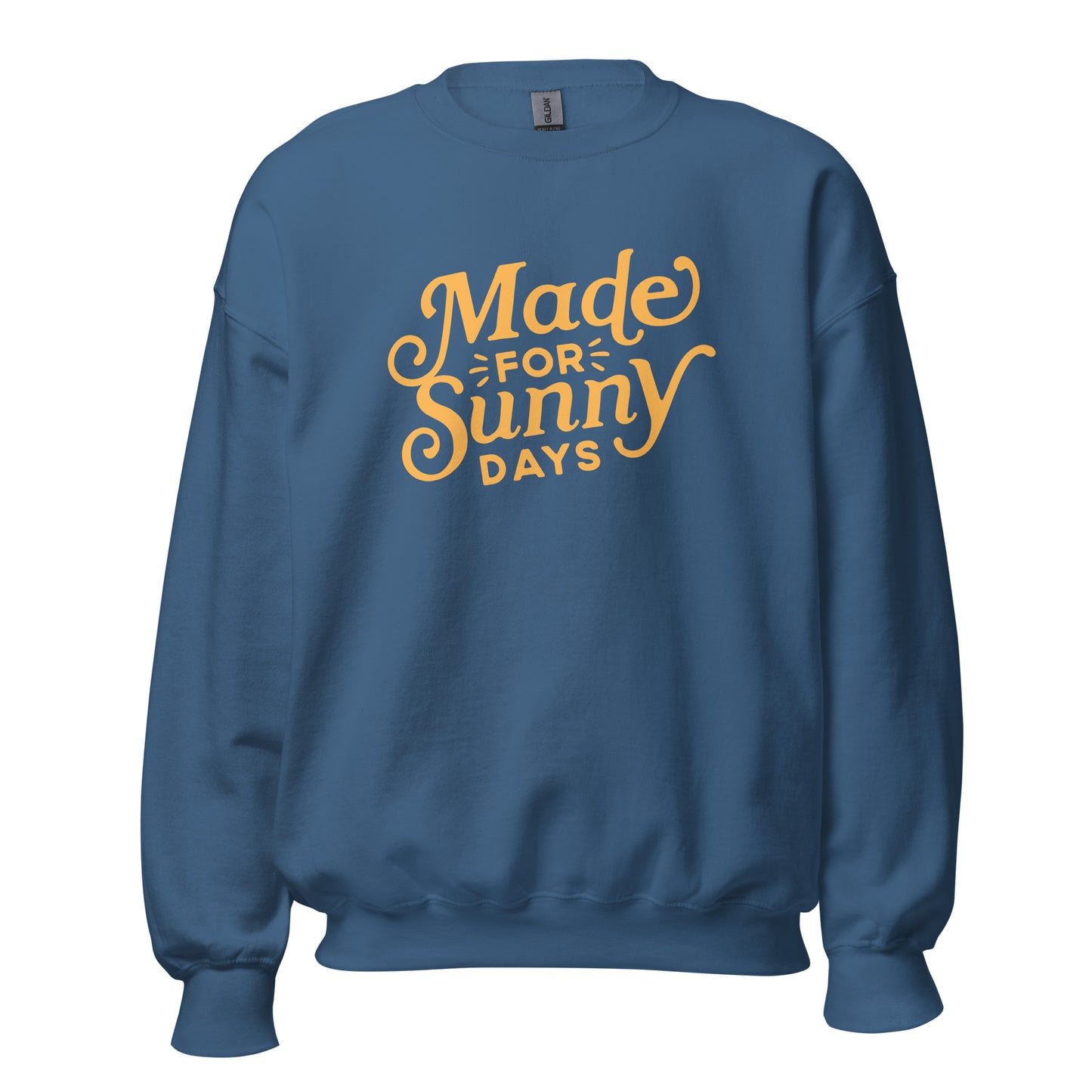 Sunny Days Crewneck | Indigo Blue