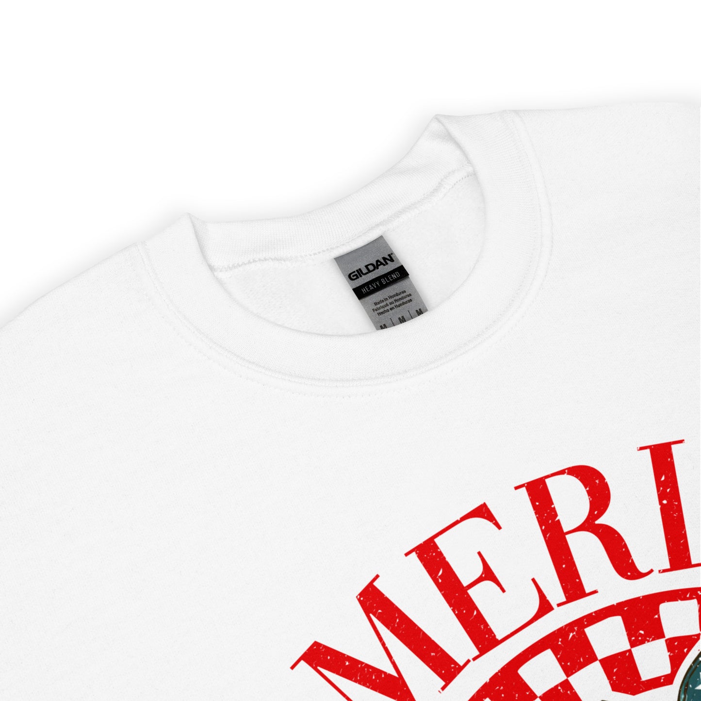 Sweet as Cherries Crewneck | White