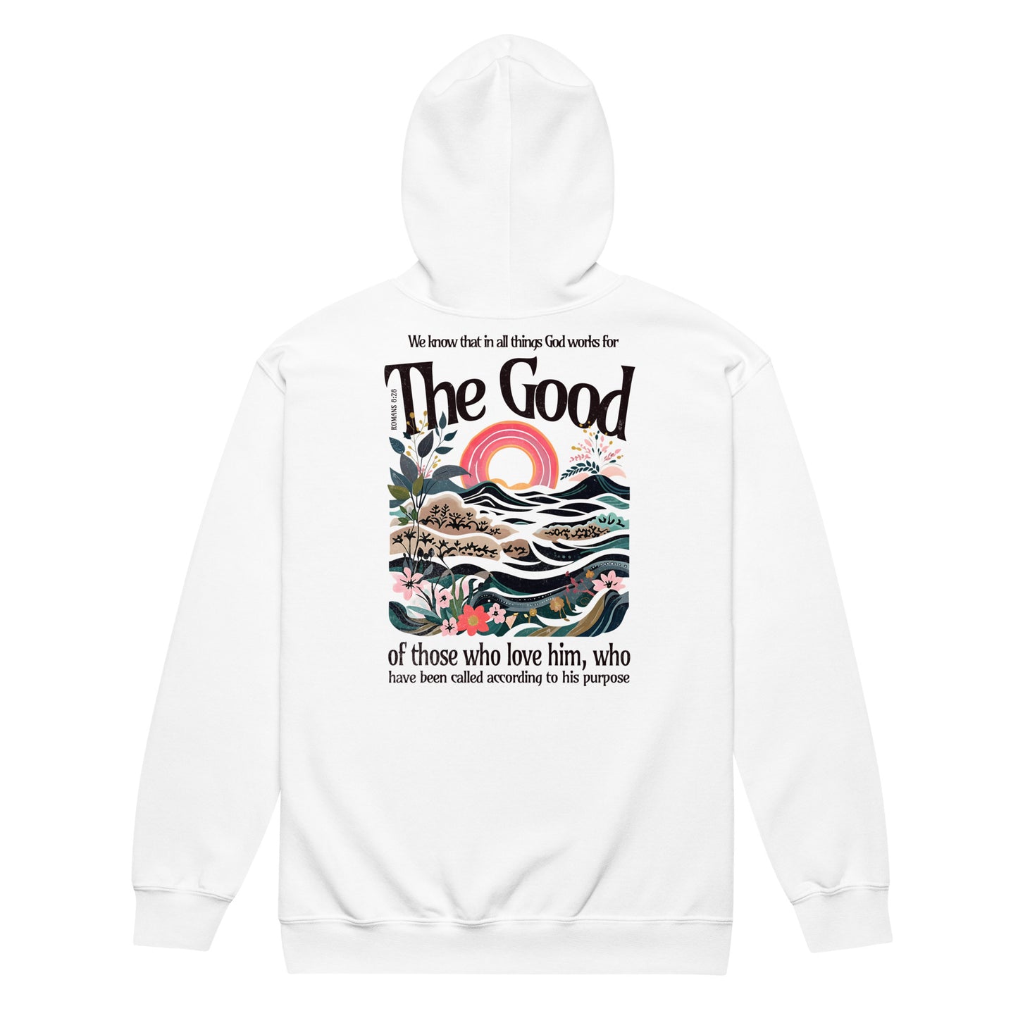 For The Good Zip Hoodie | White