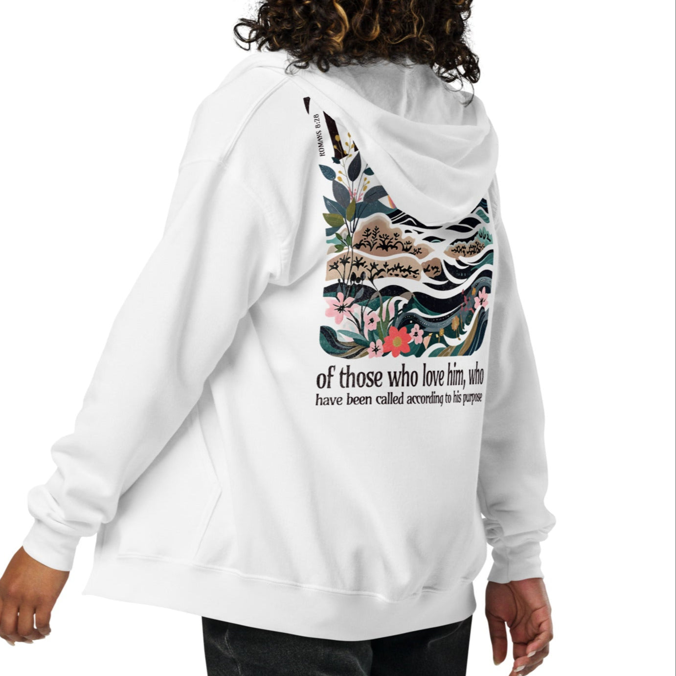 For The Good Zip Hoodie | White