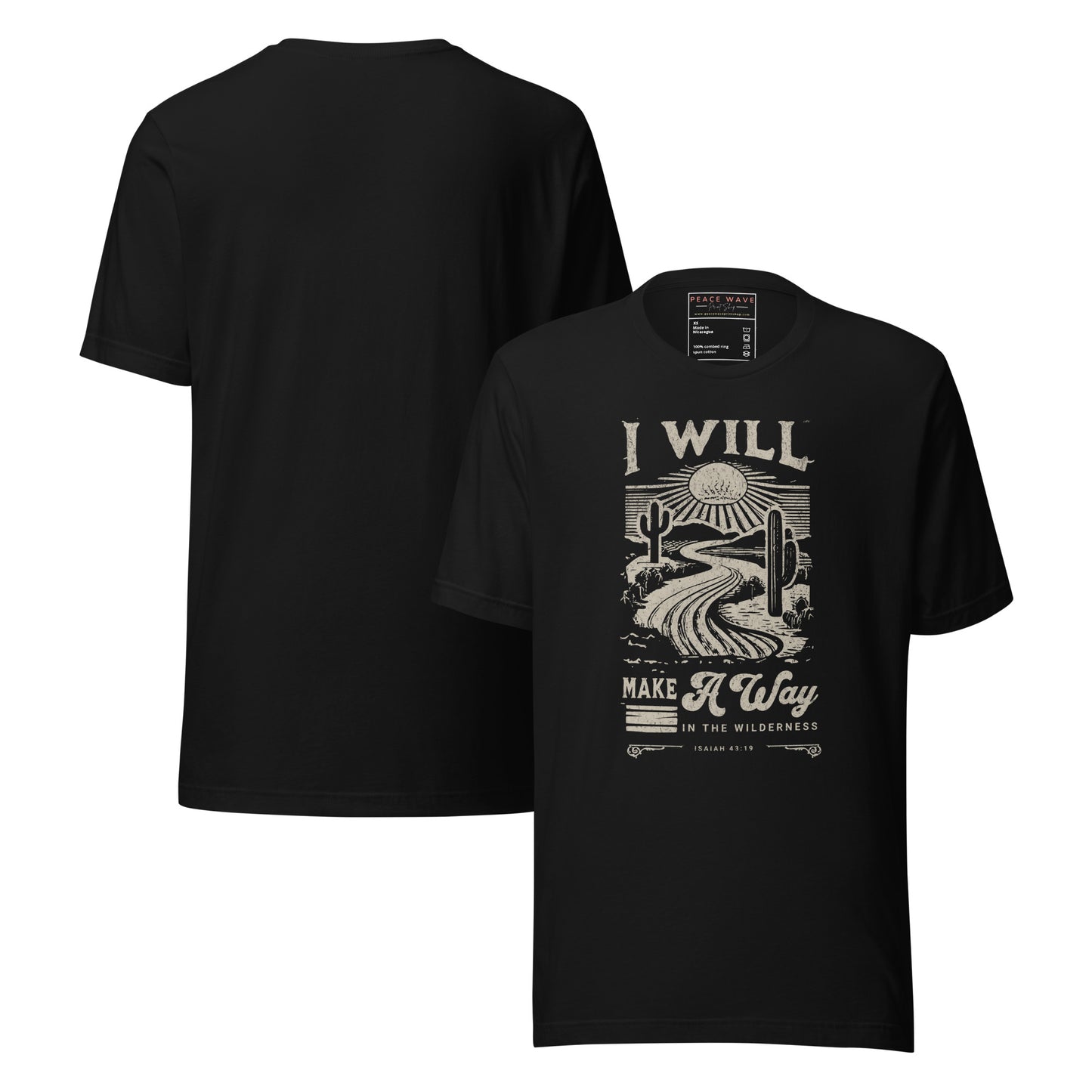 I Will Tee | Black
