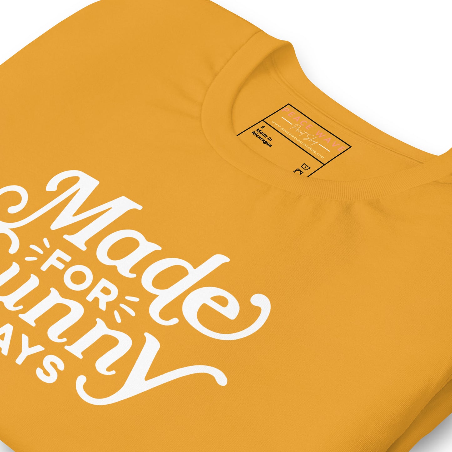 Sunny Days Tee | Mustard