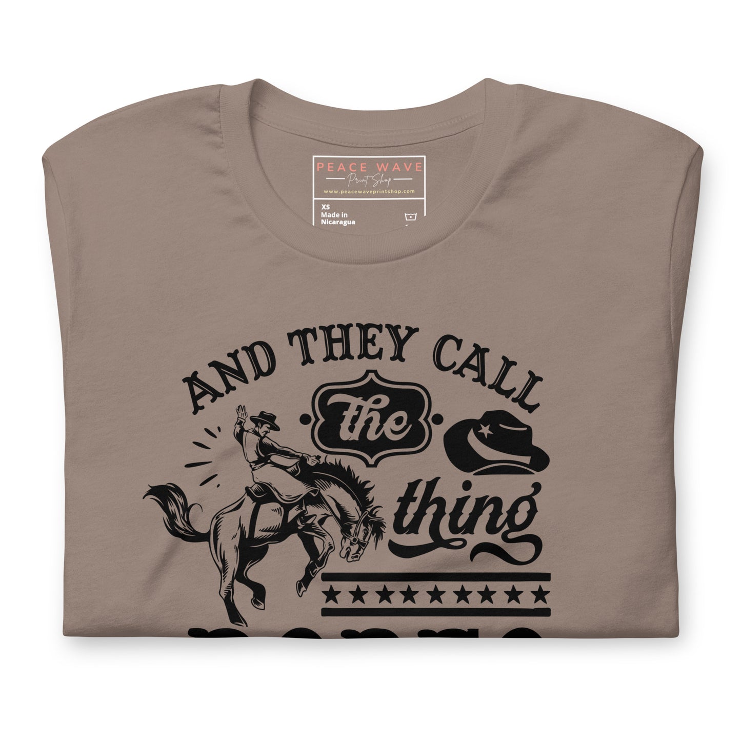 Rodeo Tee | Pebble
