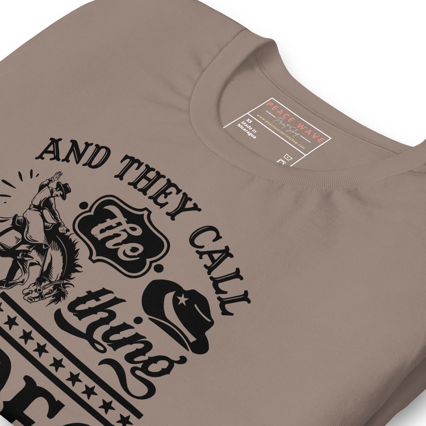 Rodeo Tee | Pebble