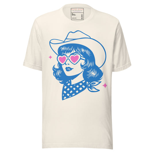 Chic Cowgirl Tee | Vintage White