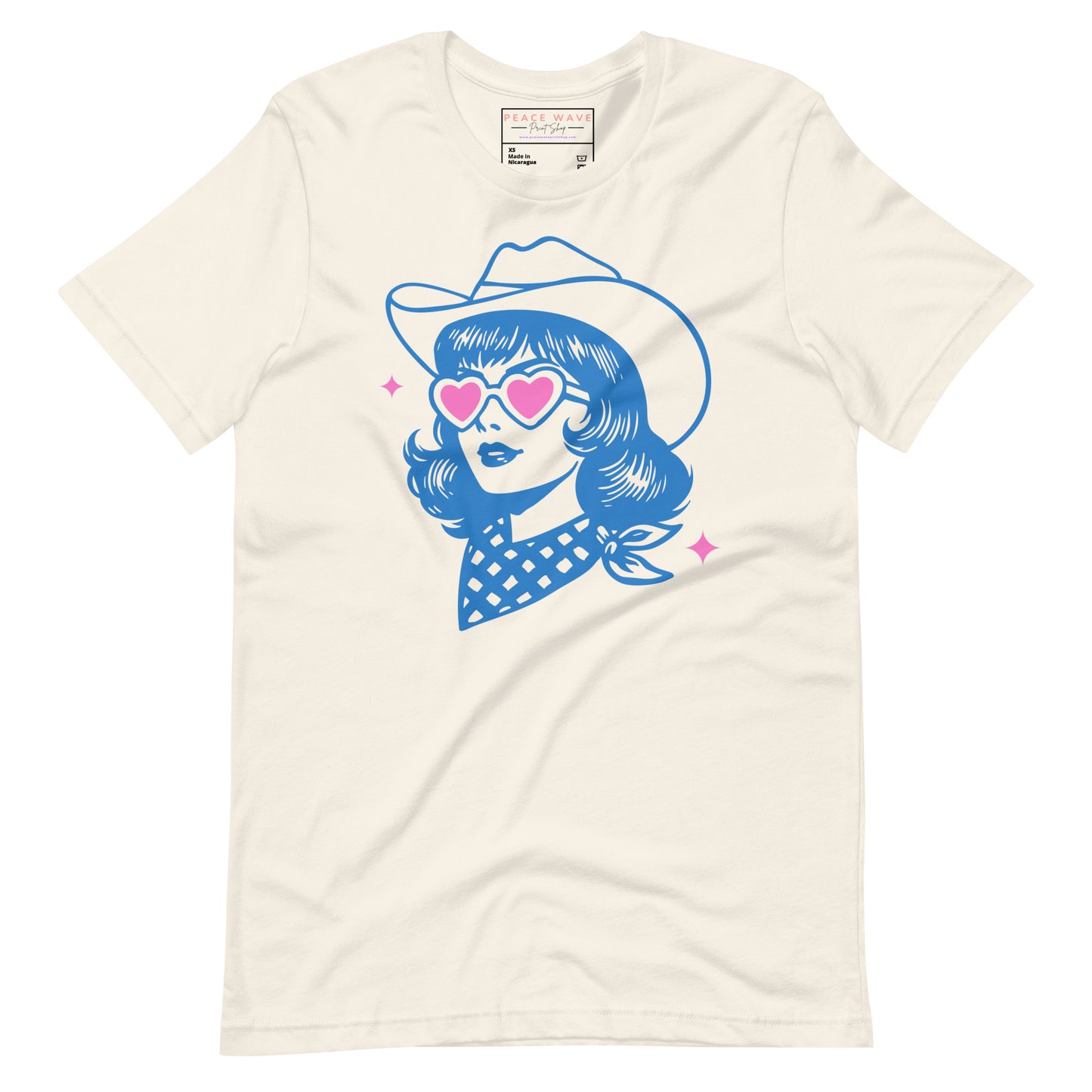 Chic Cowgirl Tee | Vintage White