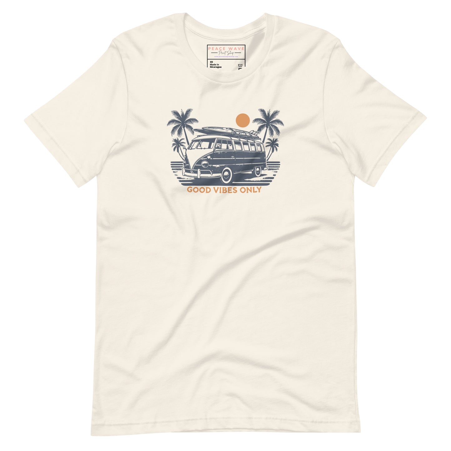 Good Vibes Tee | Vintage White