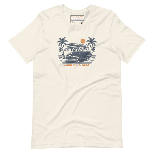 Good Vibes Tee | Vintage White