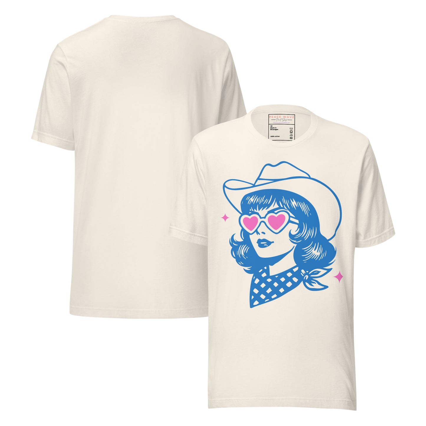Chic Cowgirl Tee | Vintage White
