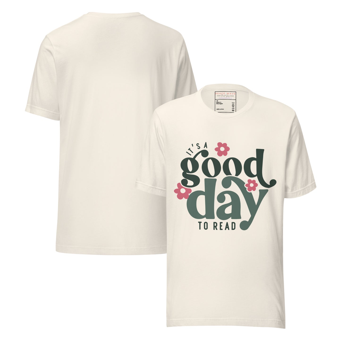 Good Day to Read Tee | Vintage White
