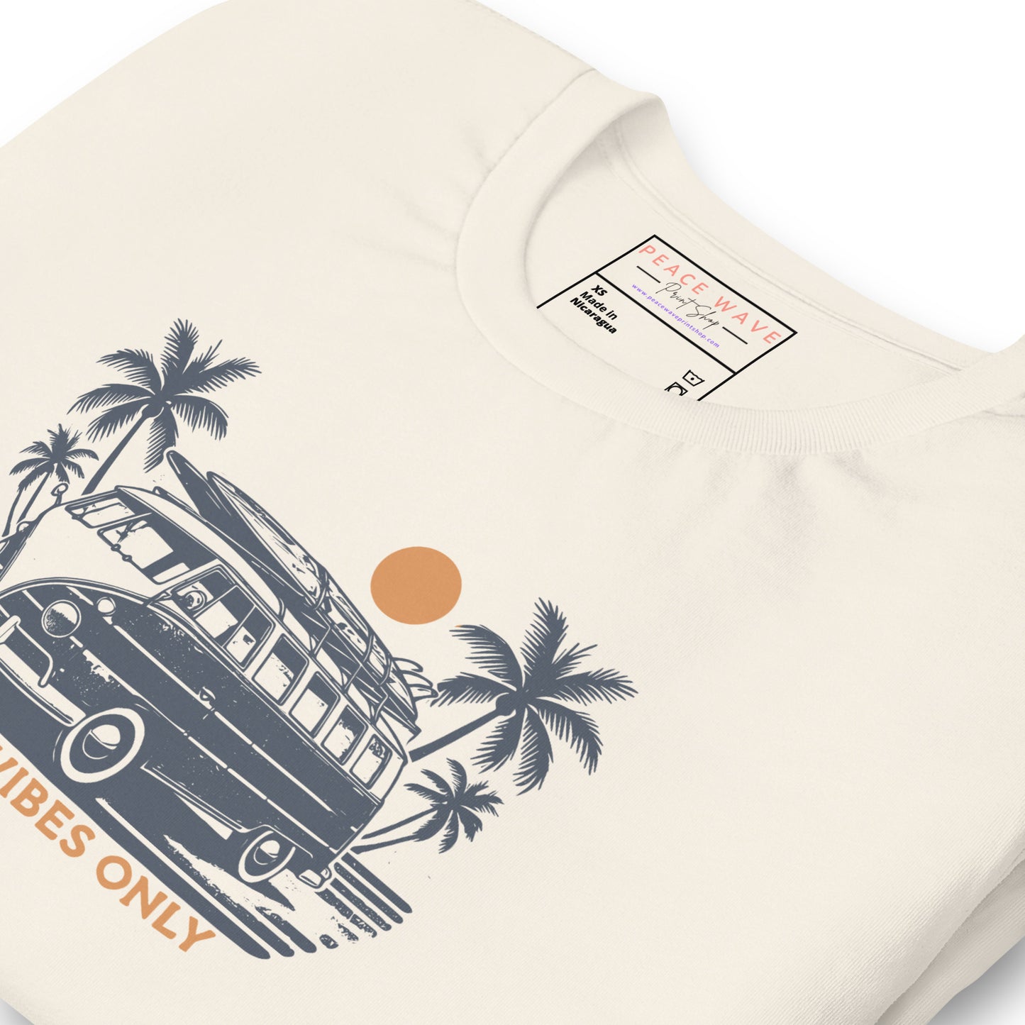 Good Vibes Tee | Vintage White