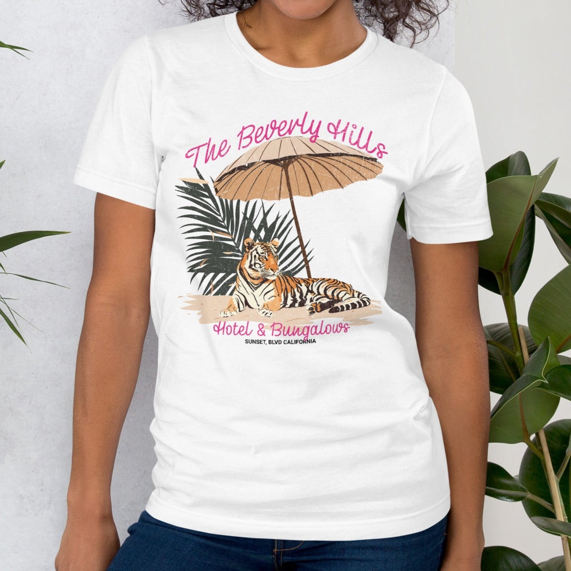 Beverly Hills Tee | White