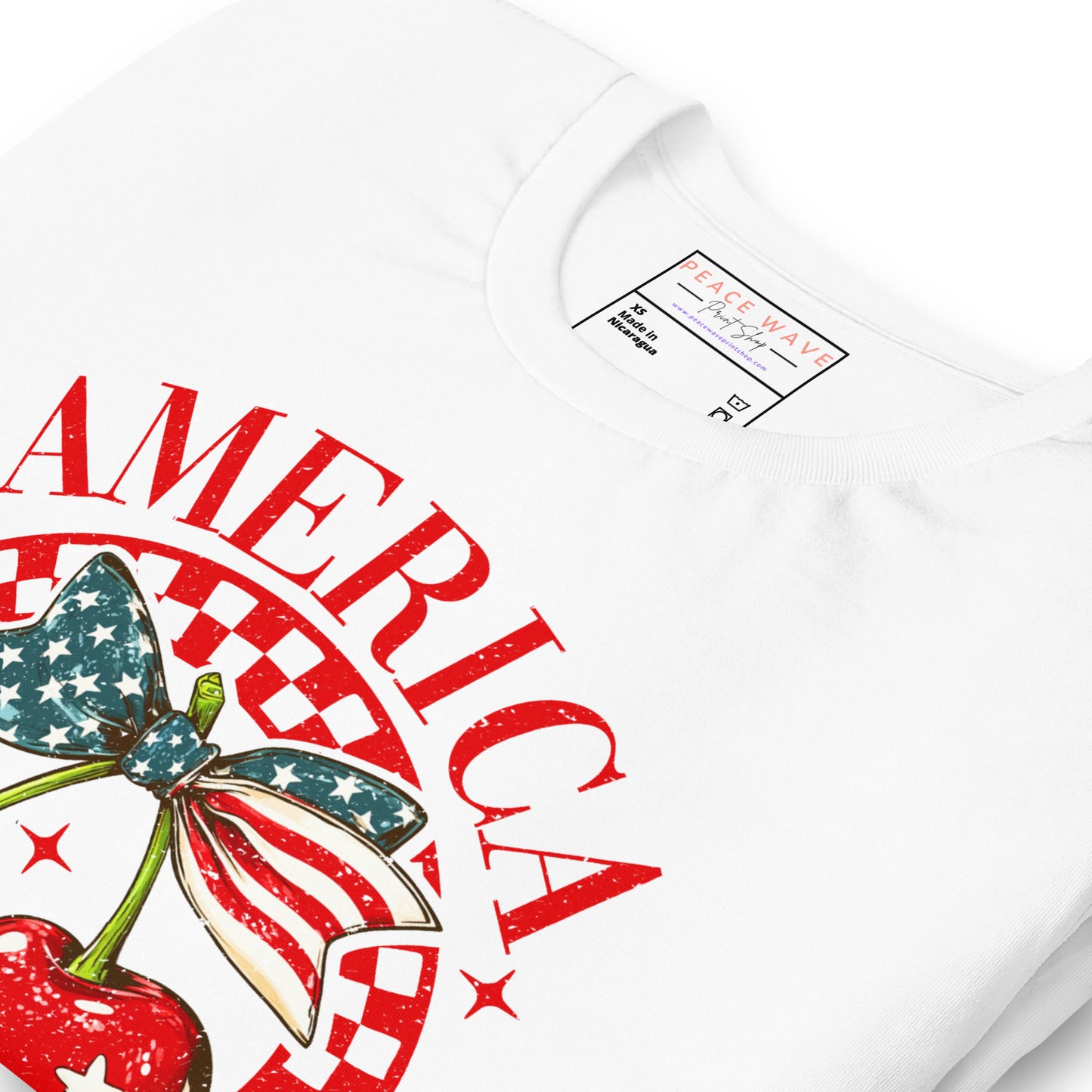 Sweet as Cherries Tee | White
