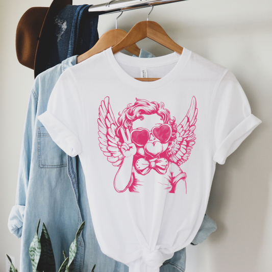 Love You, Bye Tee | White