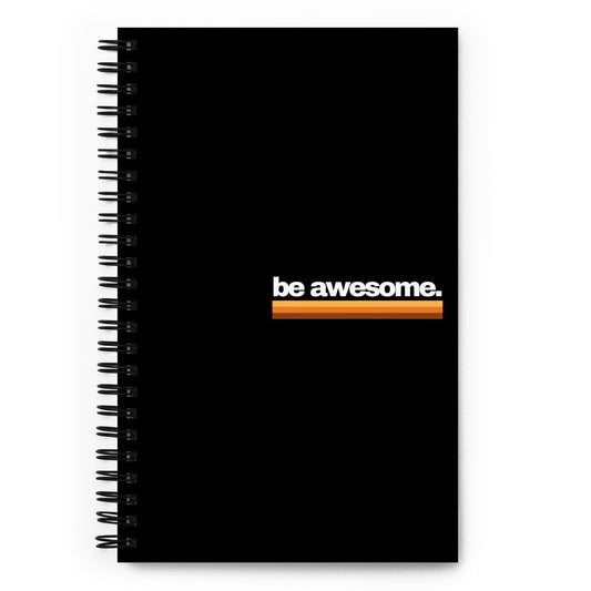 Be Awesome Notebook | Black