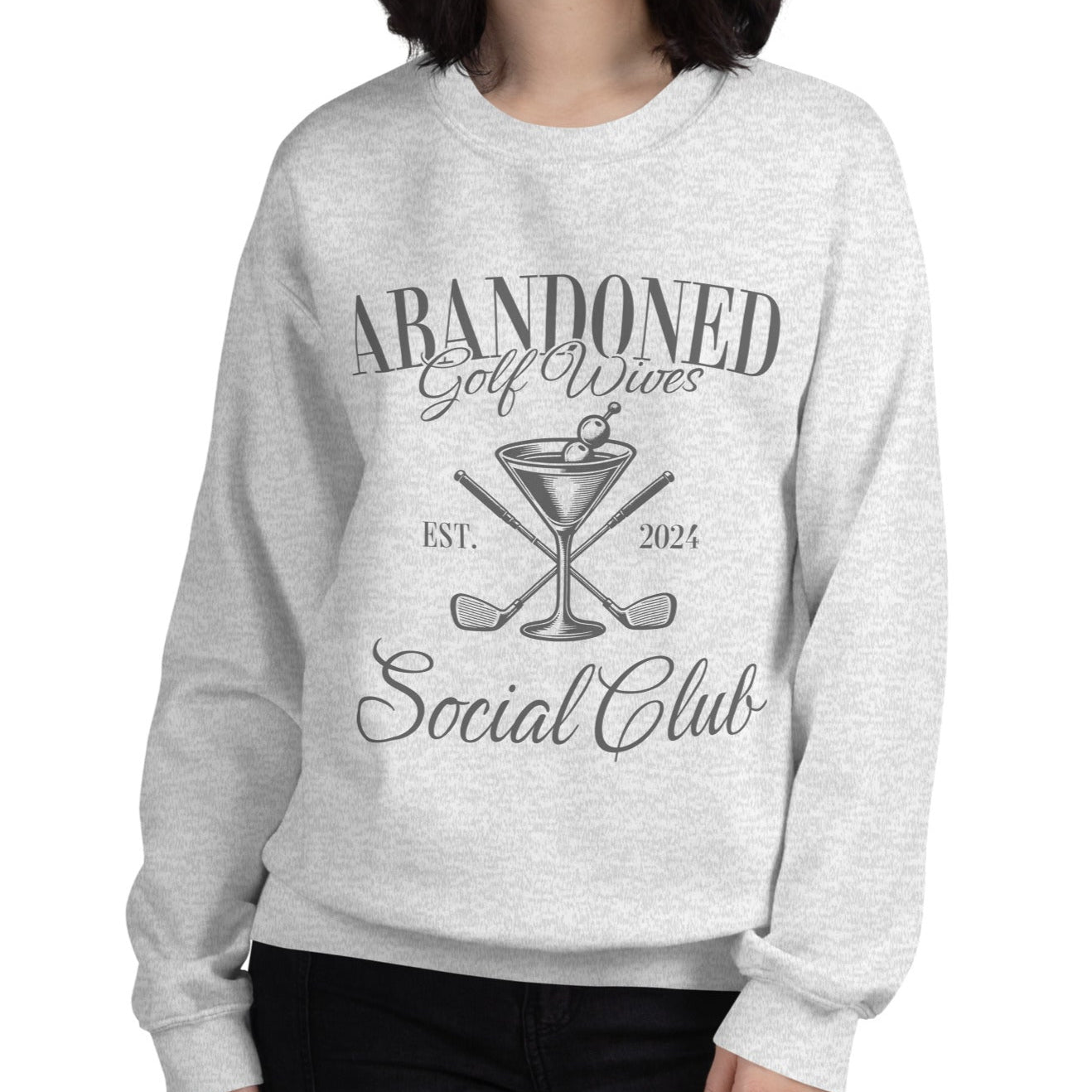 Golf Wives Crewneck | Ash