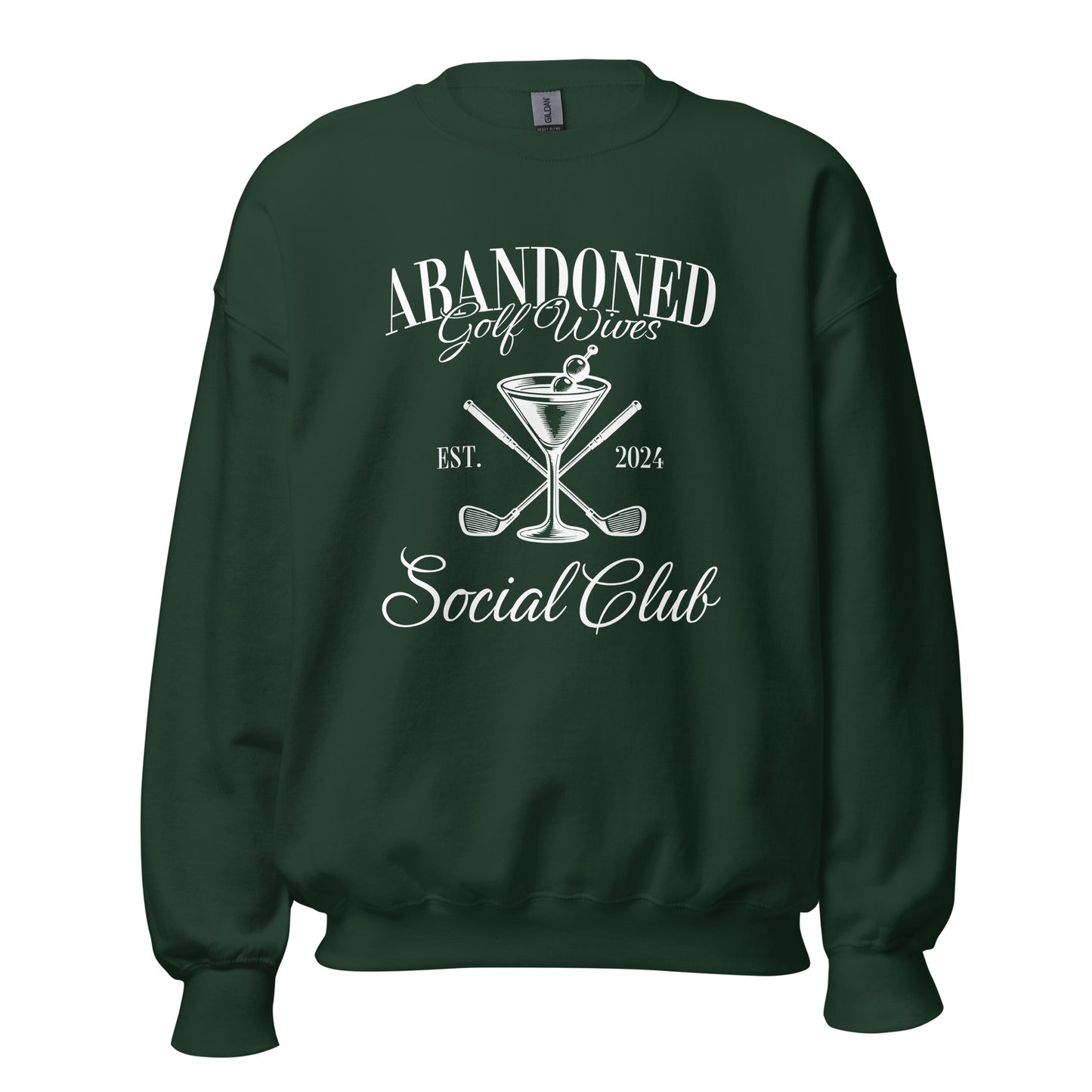 Golf Wives Crewneck | Forest Green
