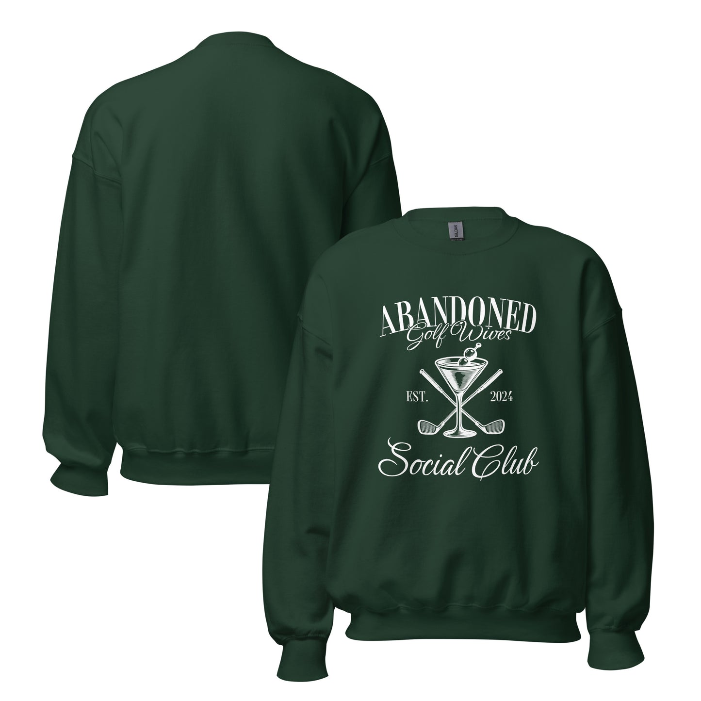 Golf Wives Crewneck | Forest Green