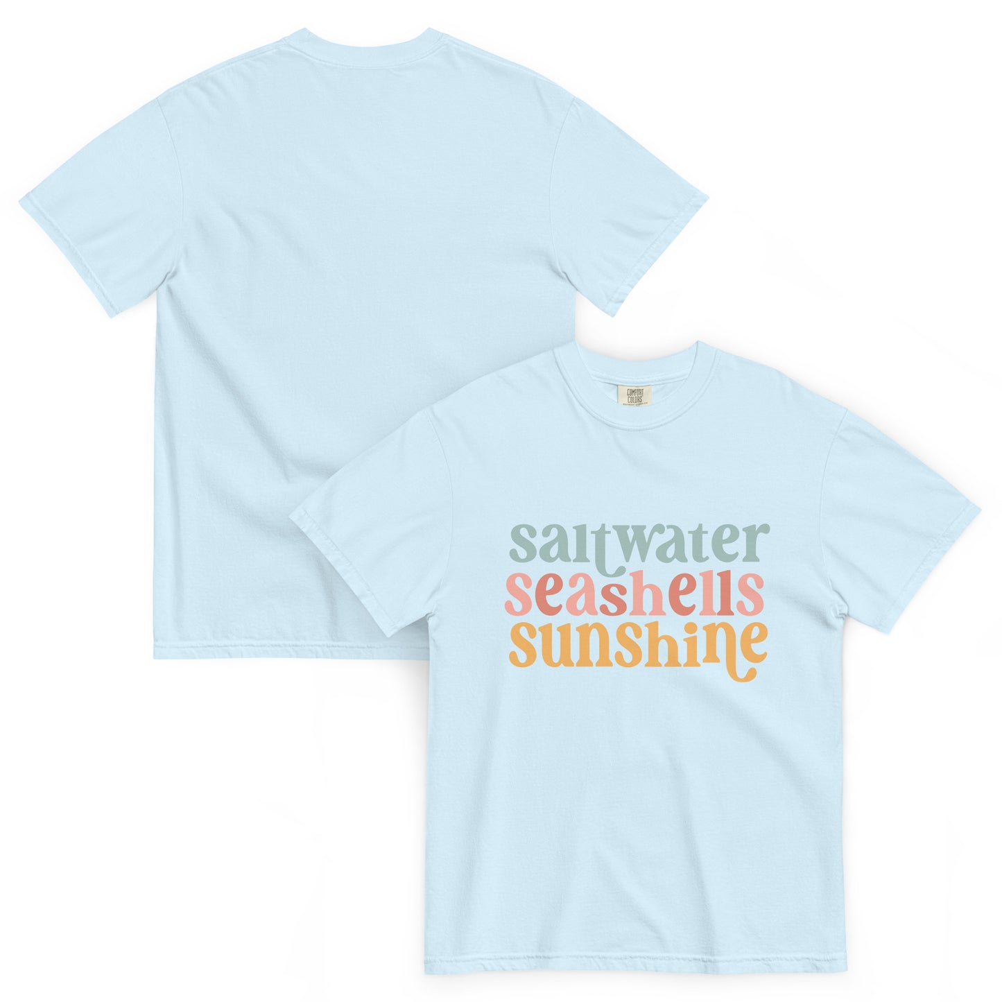 Summer Girls Heavyweight Tee | Chambray