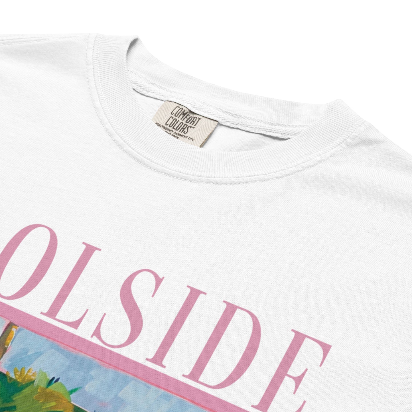 Poolside Princess Heavyweight Tee | White