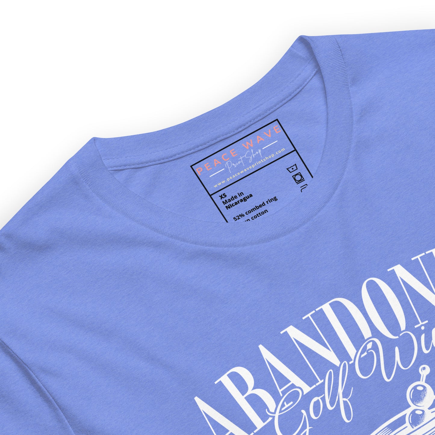 Golf Wives Tee | Heather Columbia Blue