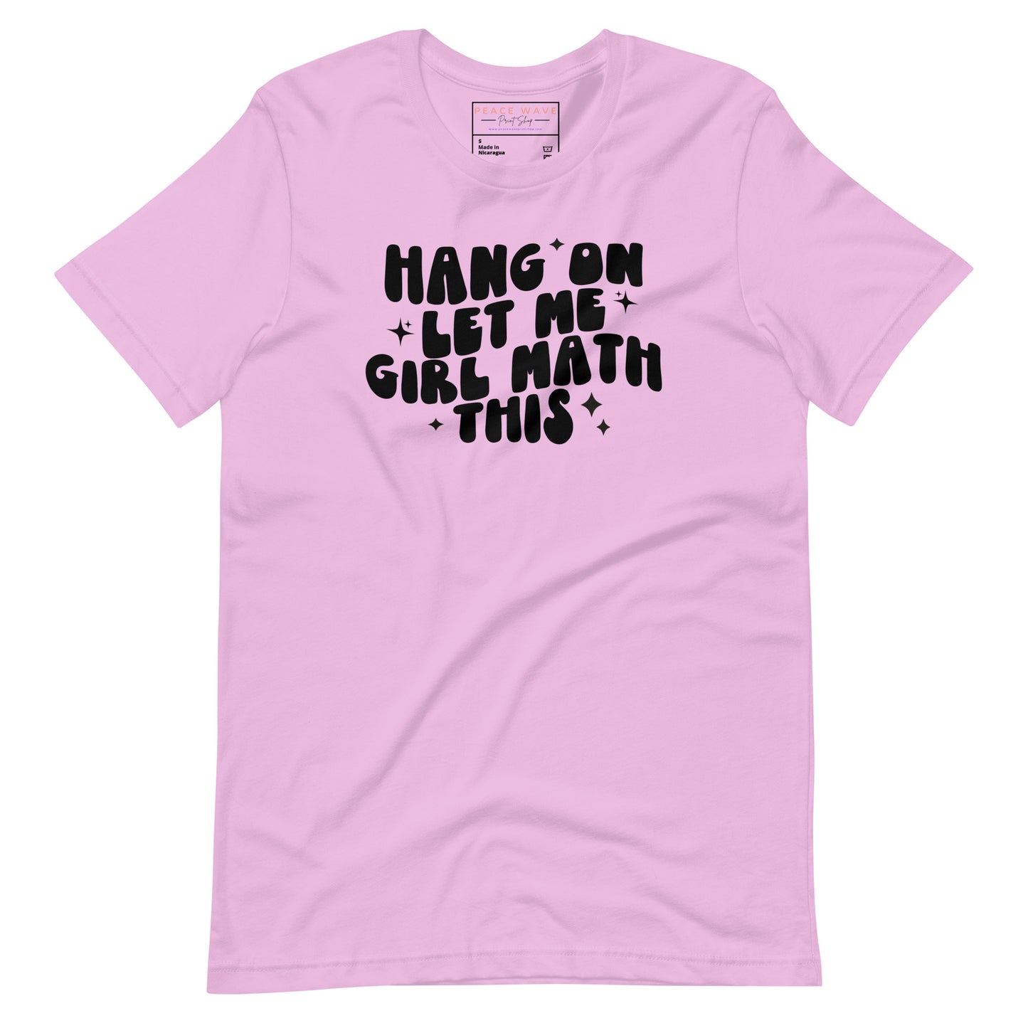Girl Math This Tee | Lilac