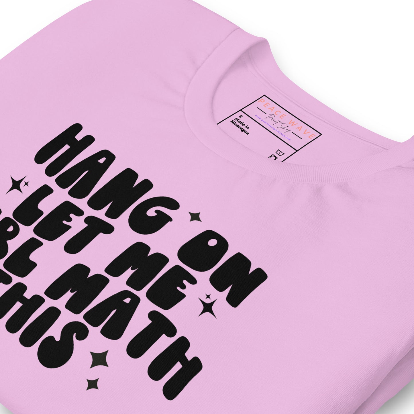 Girl Math This Tee | Lilac