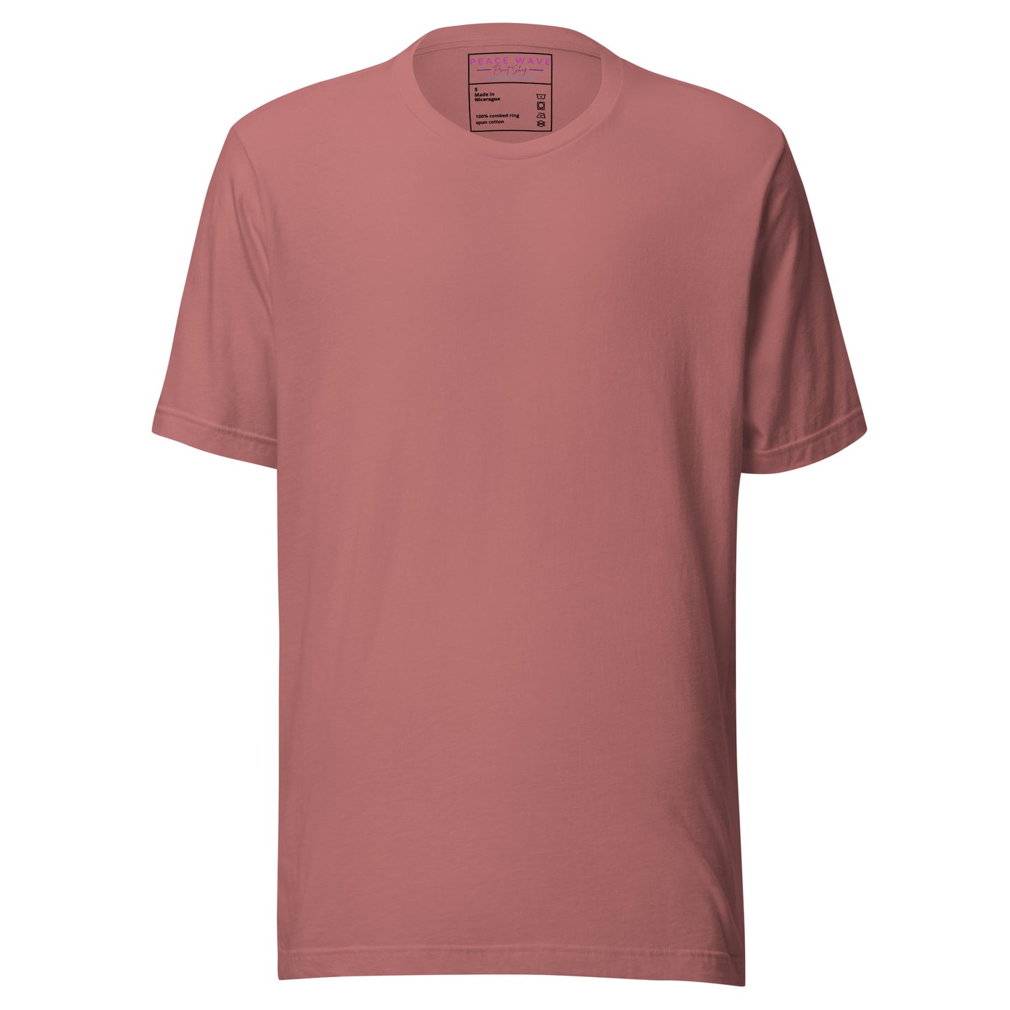 Keep Going Smiley Tee | Mauve