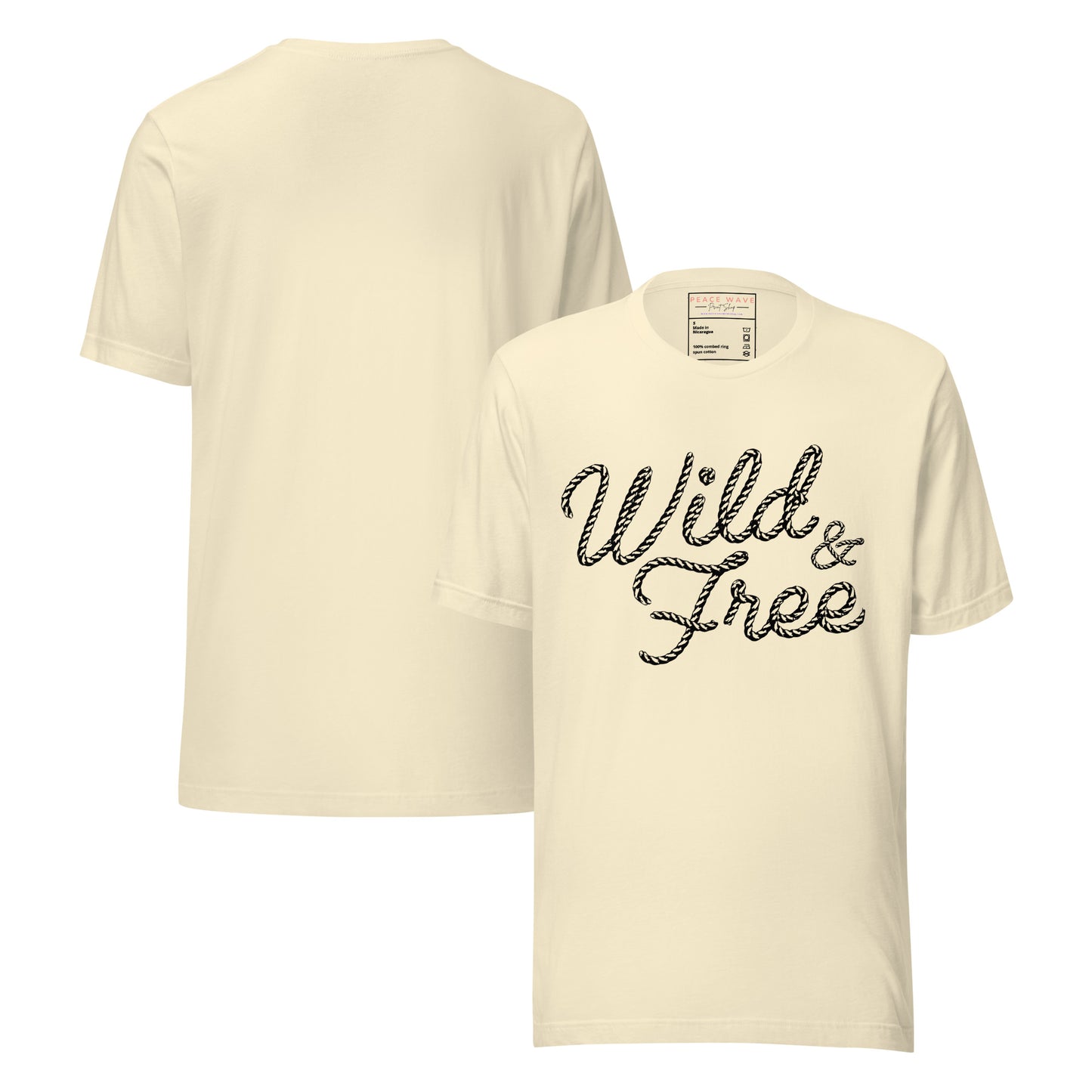 Wild & Free Tee | Natural