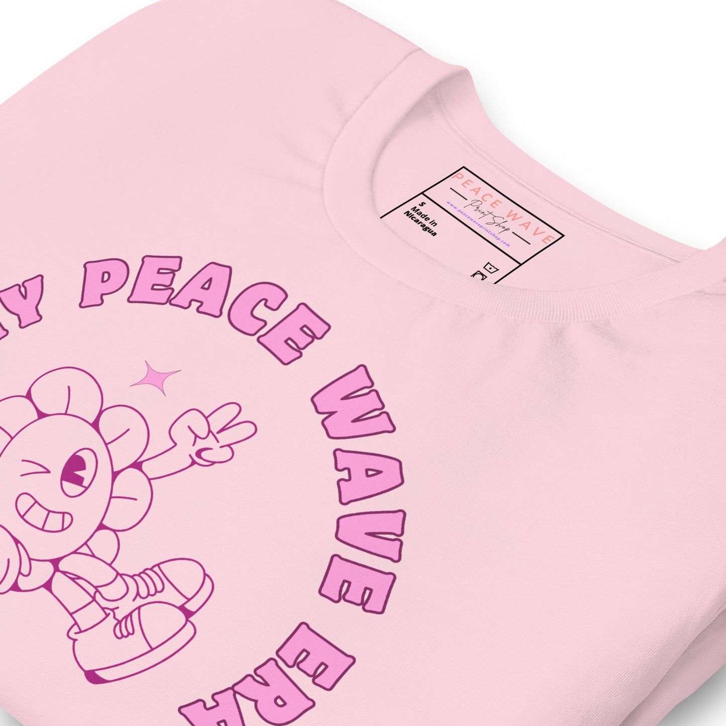 In My Peace Wave Era Tee | Soft Pink