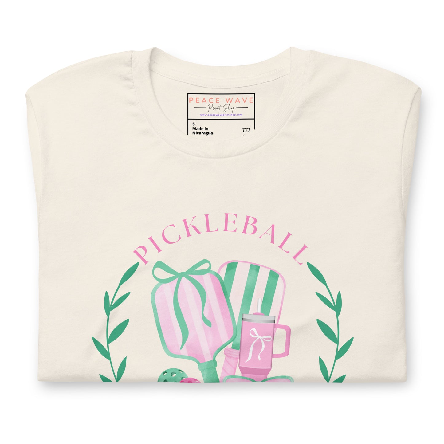 Pickleball Social Club Tee | Vintage White