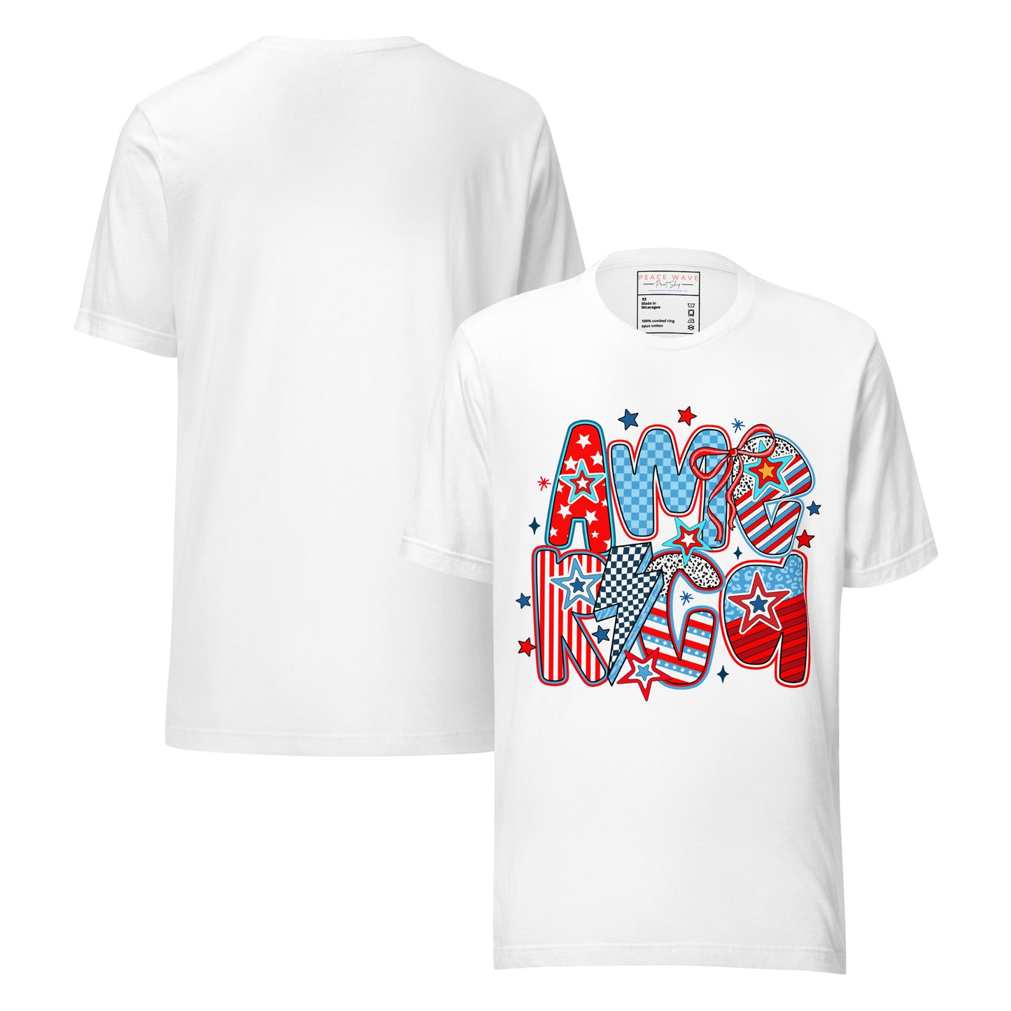 America Tee | White