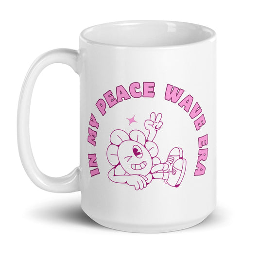 In My Peace Wave Era Mug | 15 oz | White